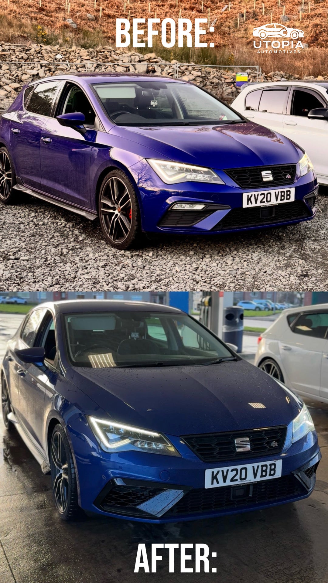 Seat Leon Cupra R Foglight Grille Replacement