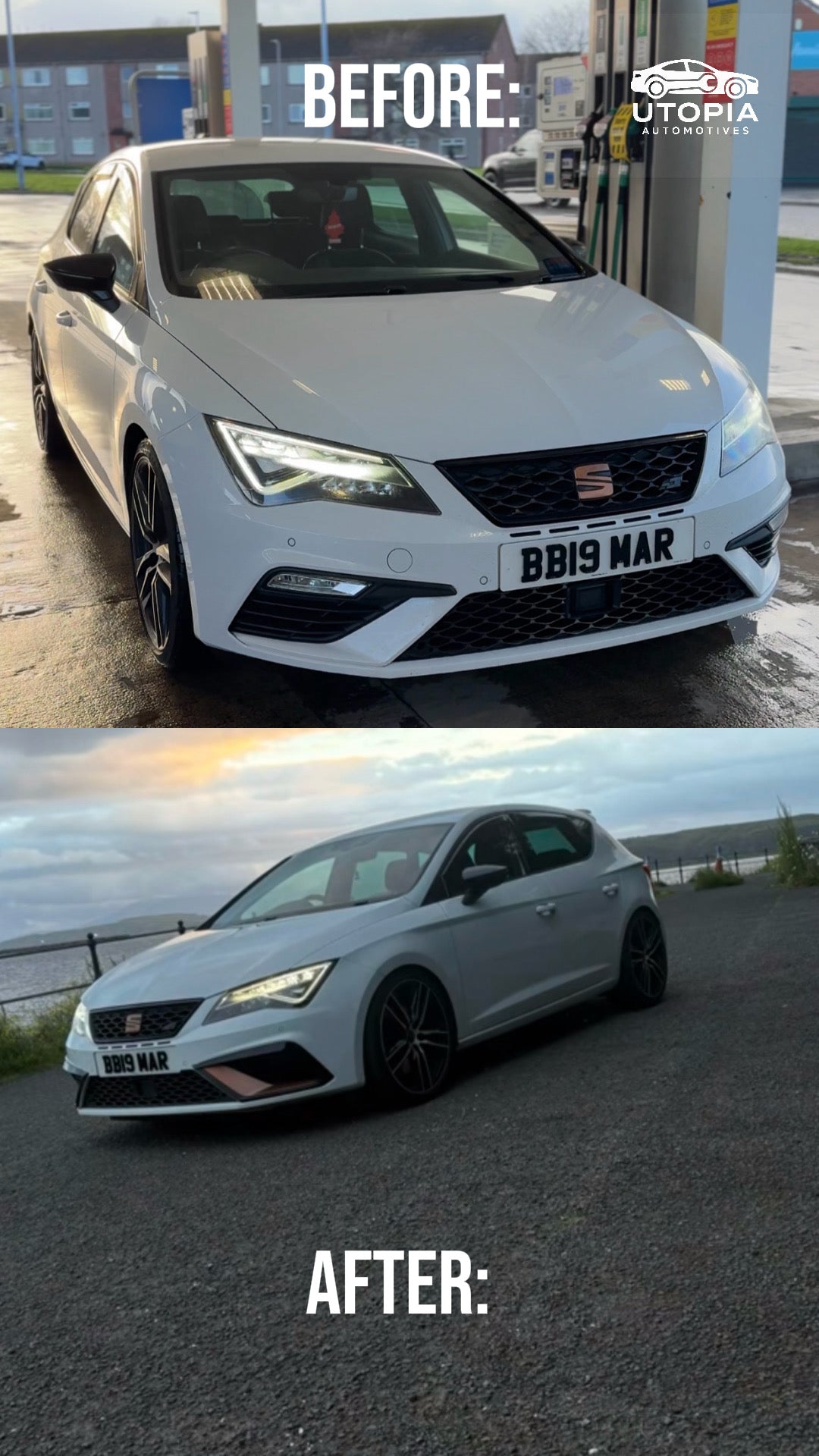 Seat Leon Cupra R Foglight Grille Replacement